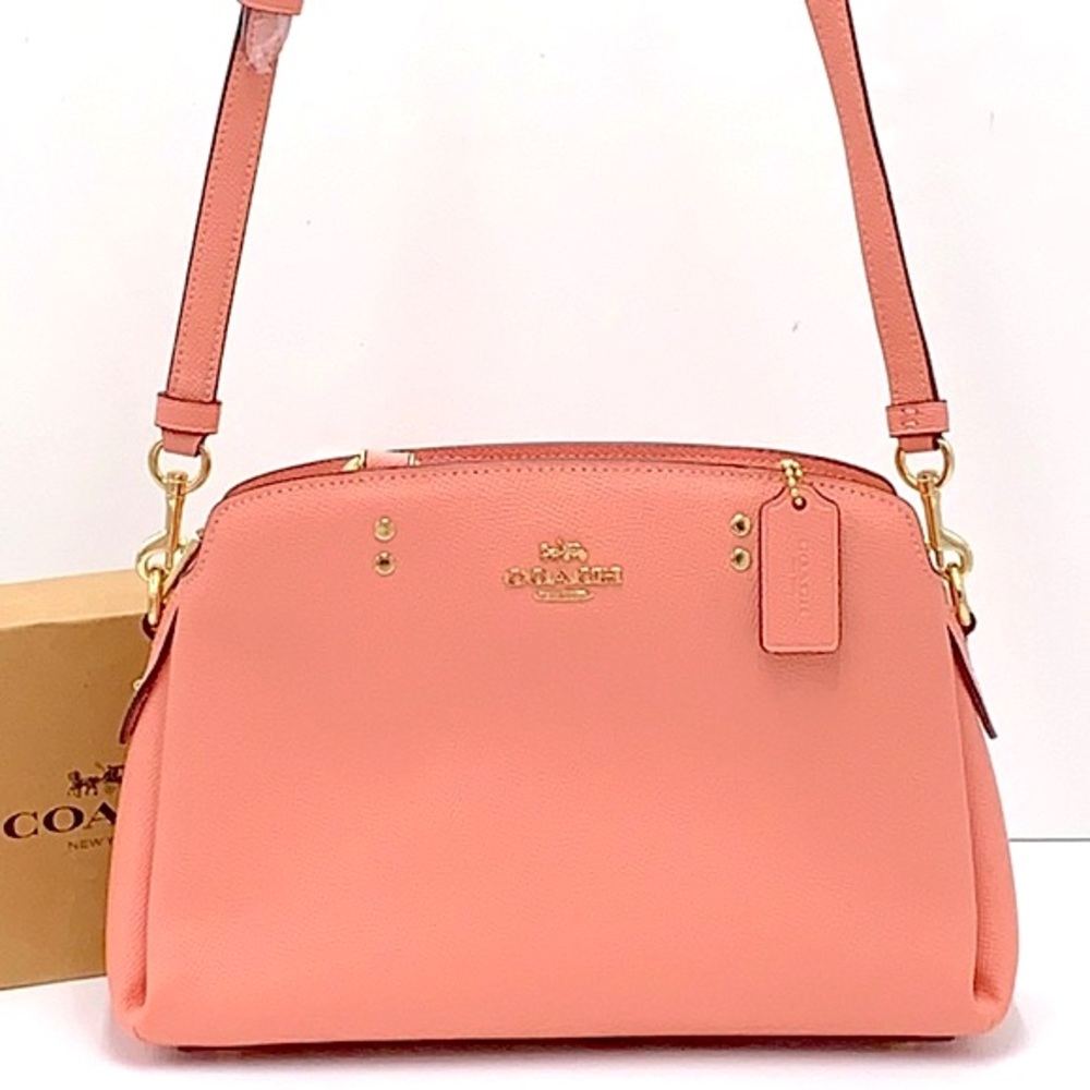 Coach Mini Lillie Carryall
Gold/Candy Pink - Picture 2 of 16